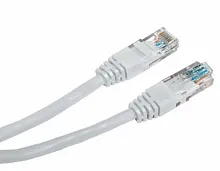 Патч-корд медный Gembird PP12-1.5M 19" кабель 5e  серый