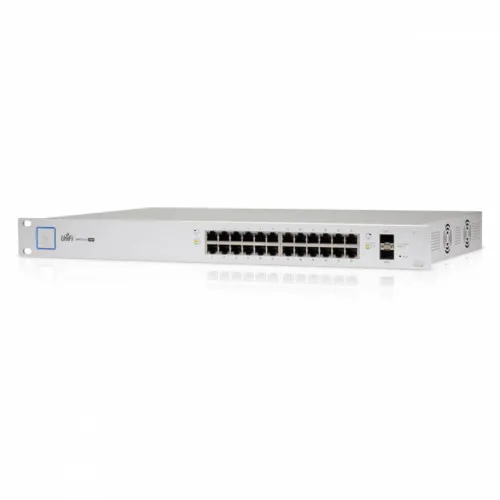 Коммутатор Ubiquiti UniFi US-24 (NON-POE) (1000 Base-TX (1000 мбит/с), 2 SFP порта) Коммутатор Ubiquiti UniFi US-24 (NON-POE) (1000 Base-TX (1000 мбит/с), 2 SFP порта)