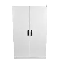 Отдельный электротехнический шкаф IP55 в сборе (В1800×Ш1200×Г400) EME с двумя дверьми, цоколь 100 мм