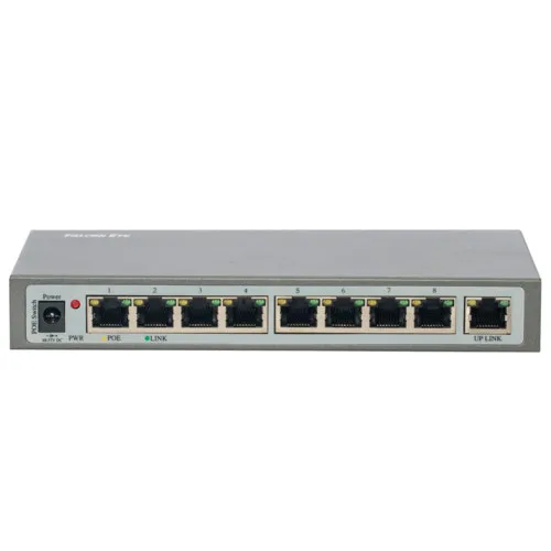 Коммутатор Falcon Eye FE-108E-POE (100 Base-TX (100 мбит/с), Без SFP портов) Коммутатор Falcon Eye FE-108E-POE (100 Base-TX (100 мбит/с), Без SFP портов)