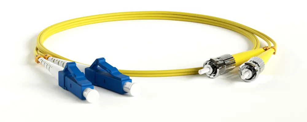 Hyperline FC-S2-9-LC/UR-ST/UR-H-1M-LSZH-YL