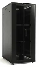 Шкаф телекоммуникационный напольный Hyperline TTB-4282-DD-RAL9004 19" 42U 800x1200x2055мм