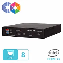 Цифровой видеорегистратор Ipdrom axxon next nvr hub xn hi3 a0 p8