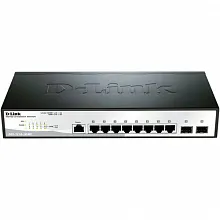 Коммутатор D-link DGS-1210-10/ME (1000 Base-TX (1000 мбит/с), 2 SFP порта)