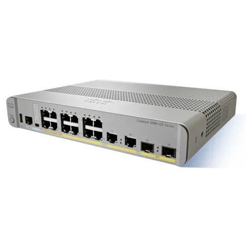 Коммутатор Cisco WS-C3560CX-8TC-S (1000 Base-TX (1000 мбит/с), 2 SFP порта) Коммутатор Cisco WS-C3560CX-8TC-S (1000 Base-TX (1000 мбит/с), 2 SFP порта)