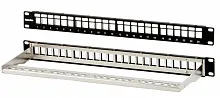 Патч-панель Hyperline PPBL3-19-24-SH-RM 19"  24 портов 