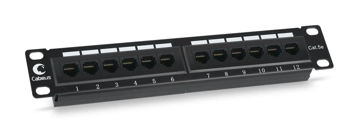 Cabeus PL-12-Cat.5e 10"-Dual IDC