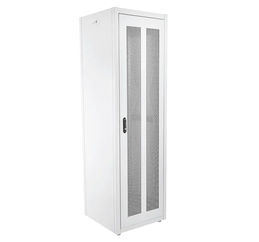 Шкаф телекоммуникационный напольный ЭКОНОМ 42U (600 × 800) дверь перфорированная 2 шт.