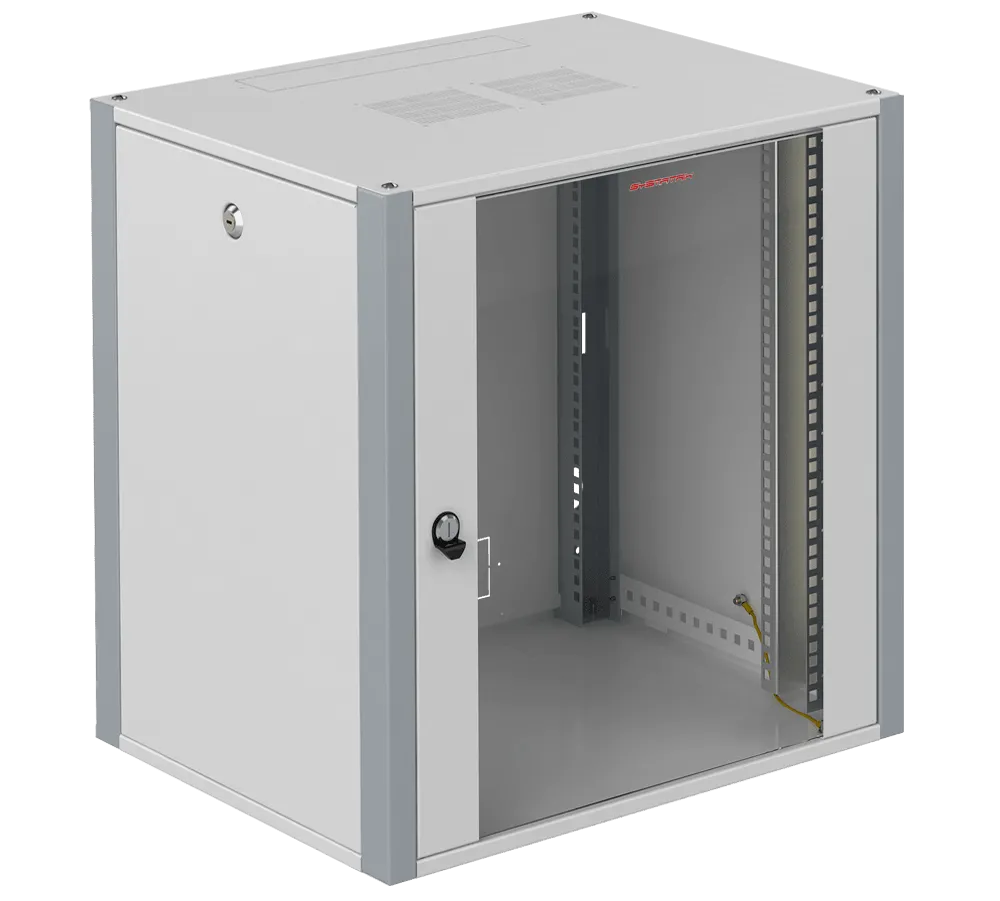 SYSMATRIX WP 6418.710 Шкаф телекоммуникационный настенный 19" 18U 600x450x852mm (ШхГхВ) дверь стекло, цвет серый (RAL 7035/RAL7000) SYSMATRIX WP 6418.710 Шкаф телекоммуникационный настенный 19" 18U 600x450x852mm (ШхГхВ) дверь стекло, цвет серый (RAL 7035/RAL7000)