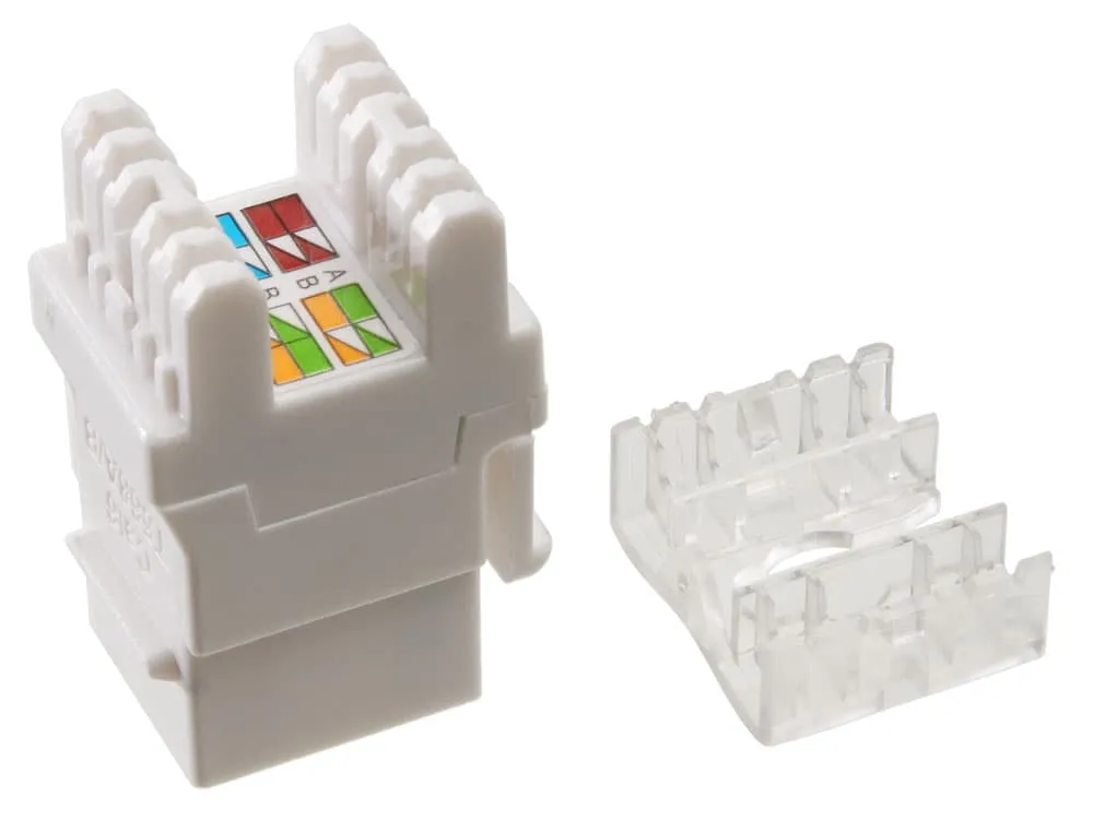 Cabeus KJ-RJ45-Cat.6-180 Degree