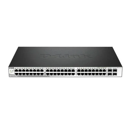 Коммутатор D-link DGS-1210-52MP/ME DGS-1210-52MP/ME/A1A (1000 Base-TX (1000 мбит/с), Без SFP портов)