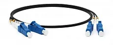Hyperline FC-D2-9-LC/UR-LC/UR-H-25M-LSZH-BK