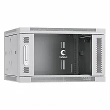 Шкаф телекоммуникационный настенный Cabeus SH-05F-6U60/45 19" 6U 600x450мм