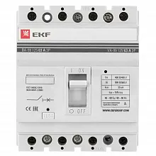 ВА-99 125/63А 4P 25кА EKF