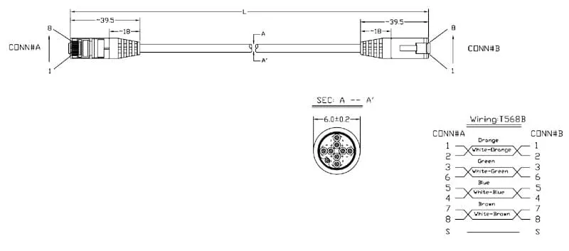 Cabeus PC-FTP-RJ45-Cat.5e-0.3m Cabeus PC-FTP-RJ45-Cat.5e-0.3m