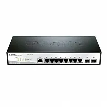 Коммутатор D-link DGS-1210-10 ME B1A DGS-1210-10/ME/B1A (1000 Base-TX (1000 мбит/с), 2 SFP порта)