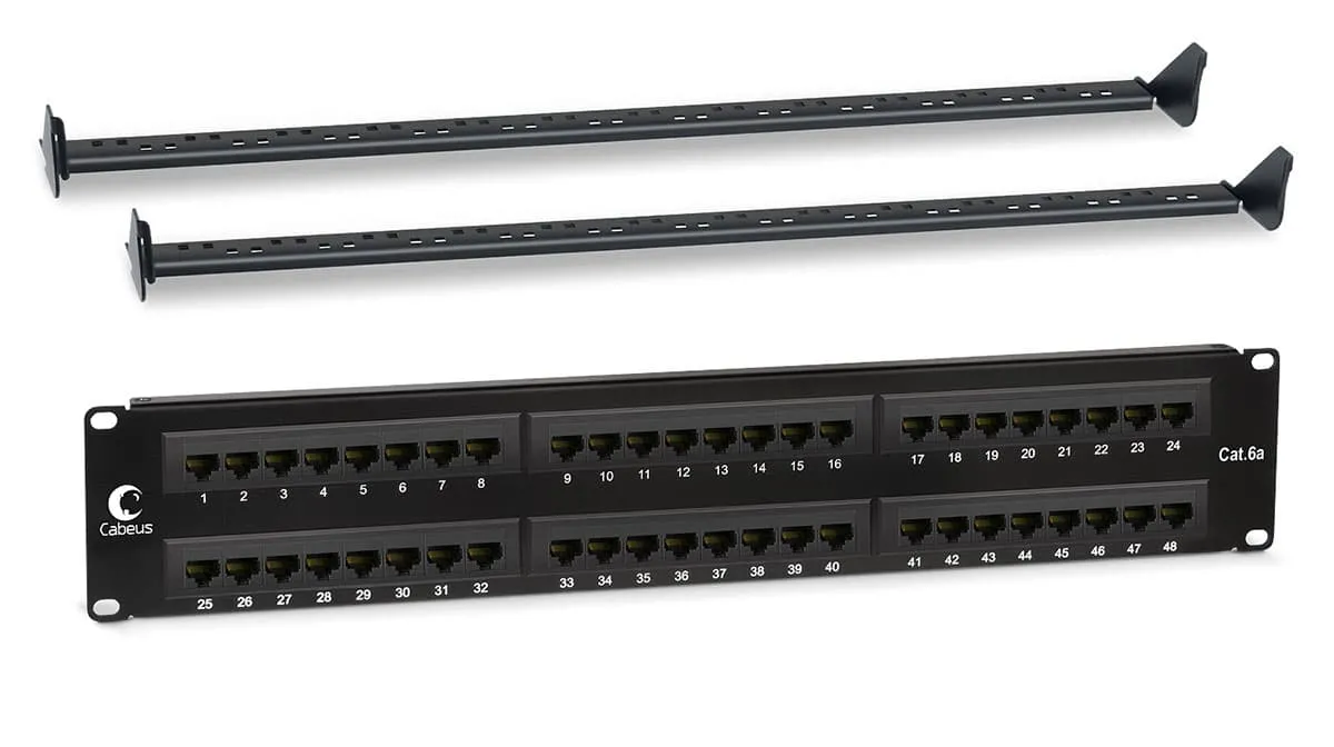 Cabeus PL-48-Cat.6A-Dual IDC Cabeus PL-48-Cat.6A-Dual IDC