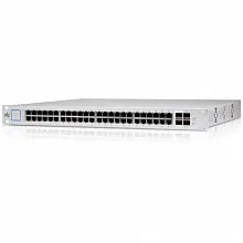 Коммутатор Ubiquiti  UniFi Switch 48-750W US-48-750W(EU) (1000 Base-TX (1000 мбит/с), 4 SFP порта)