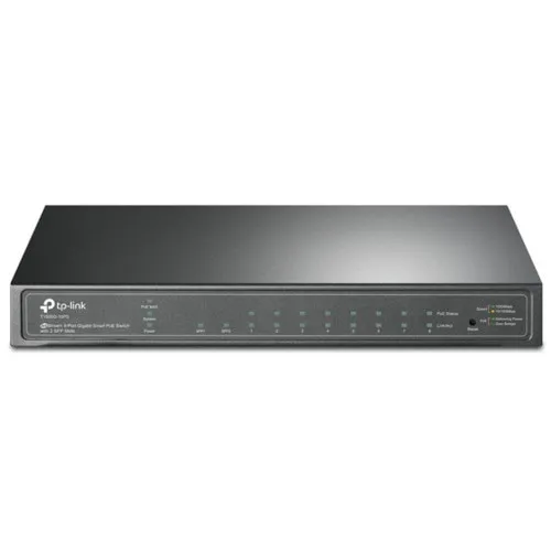 Коммутатор TP-Link T1500G-10PS (1000 Base-TX (1000 мбит/с), 2 SFP порта) Коммутатор TP-Link T1500G-10PS (1000 Base-TX (1000 мбит/с), 2 SFP порта)