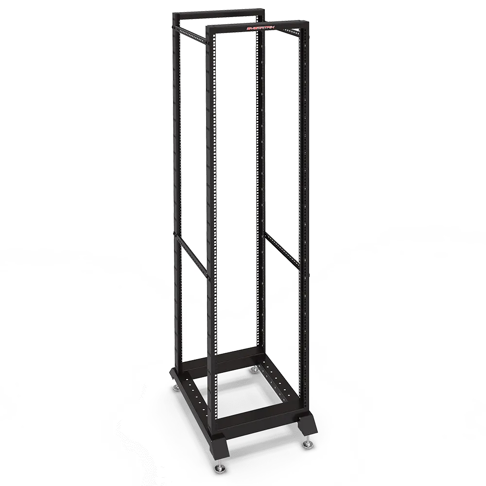 SYSMATRIX GR 6627.900 Открытая серверная стойка 27U 533x600x1262mm (ШхГхВ), двухрамная, цвет черный (RAL 9004)