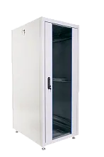 Шкаф телекоммуникационный напольный ЭКОНОМ 30U (600 × 800) дверь стекло, дверь металл