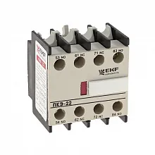 Приставка контактная ПКЭ-22 2NO+2NC EKF