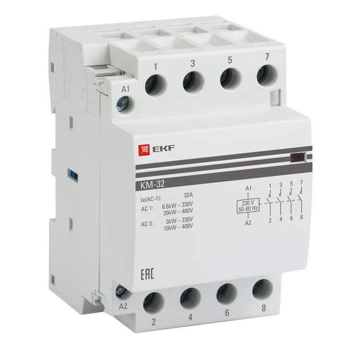 КМ 63А 3NО+NC (3 мод.) EKF КМ 63А 3NО+NC (3 мод.) EKF