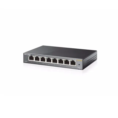 Коммутатор TP-Link TL-SG108E (1000 Base-TX (1000 мбит/с), Без SFP портов)