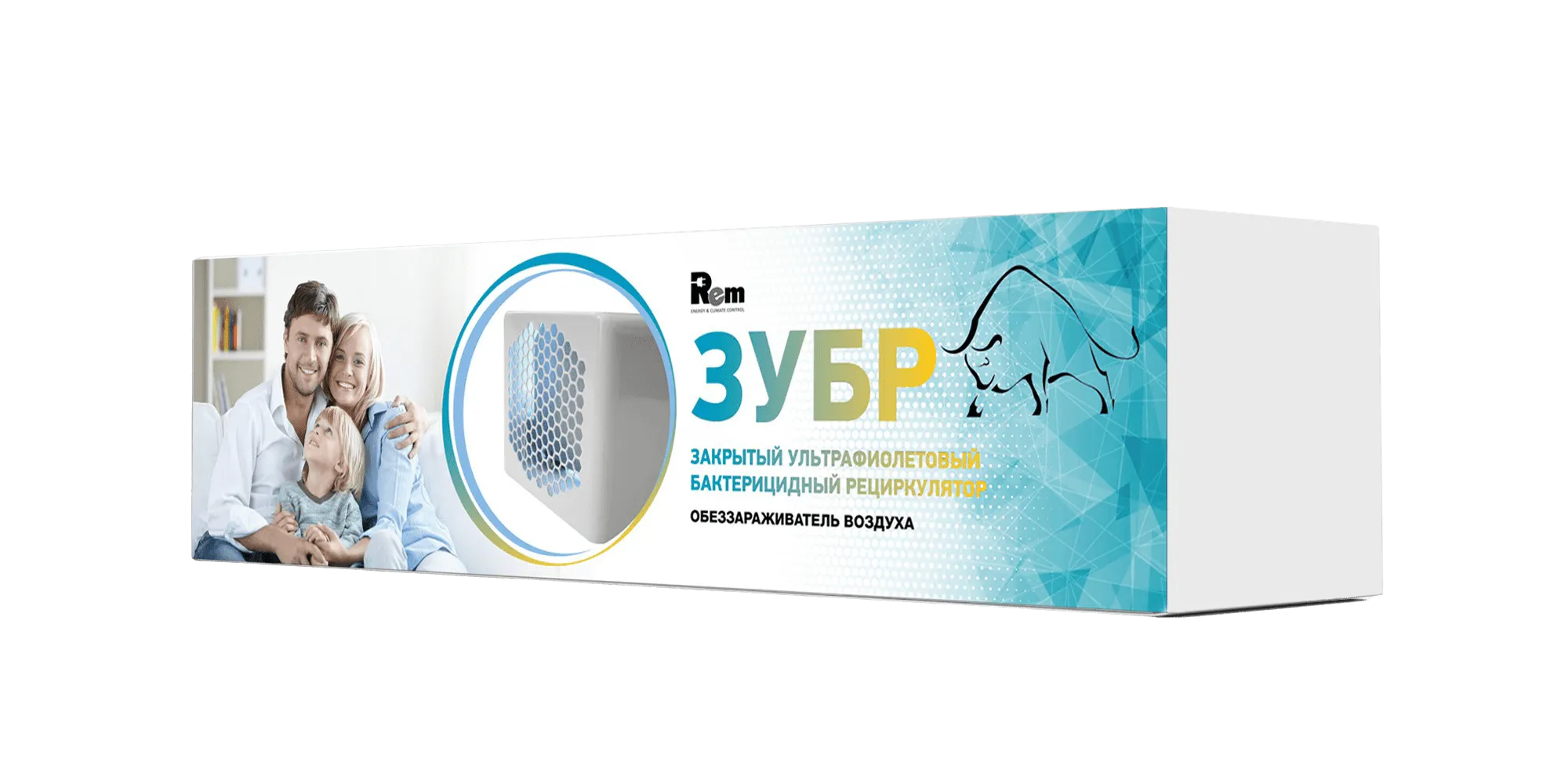 Закрытый ультрафиол. бактер. рециркулятор (обеззараживатель воздуха) ЗУБР, 2 лампы×15Вт
