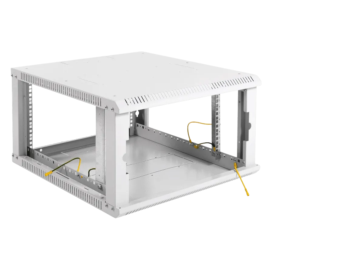 Шкаф телекоммуникационный настенный разборный ЭКОНОМ 6U (600 × 520) дверь металл