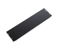 Фальшпанель в шкаф 19" 3U, цвет черный