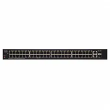Коммутатор Cisco SG250-50 SG250-50-K9-EU (1000 Base-TX (1000 мбит/с), 2 SFP порта)