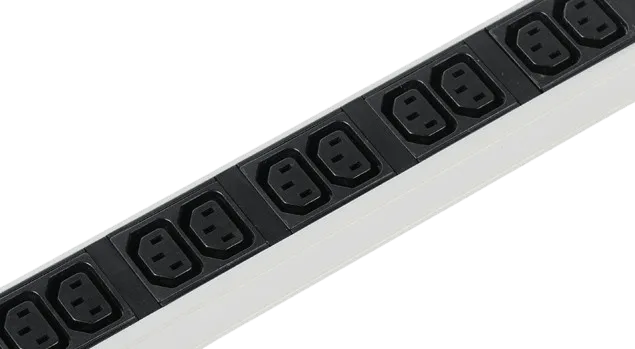 Вертикальный блок розеток Rem-16 с выкл., 14 IEC 60320 C13, 10 C19, вход C20 16A, алюм., 33-48U Вертикальный блок розеток Rem-16 с выкл., 14 IEC 60320 C13, 10 C19, вход C20 16A, алюм., 33-48U
