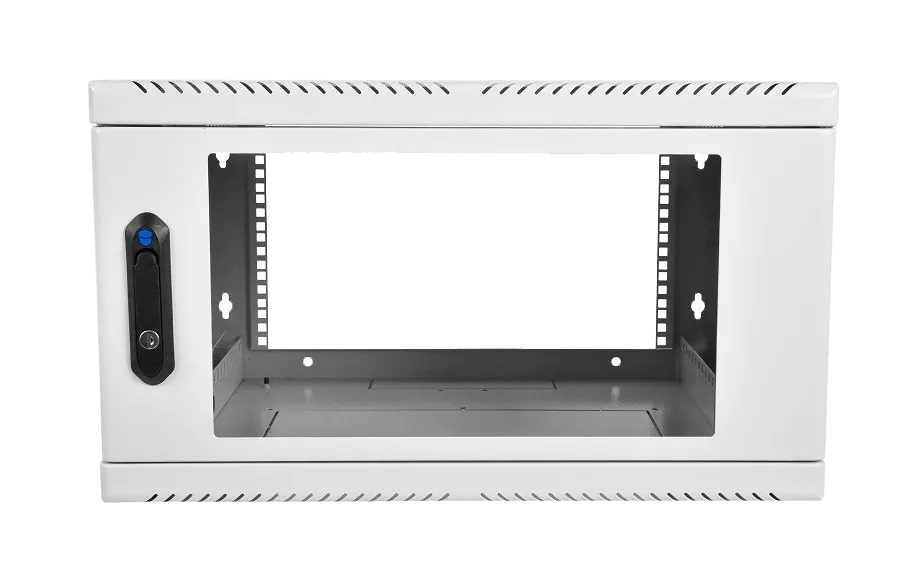 Шкаф телекоммуникационный настенный 9U (600 × 300) дверь стекло
