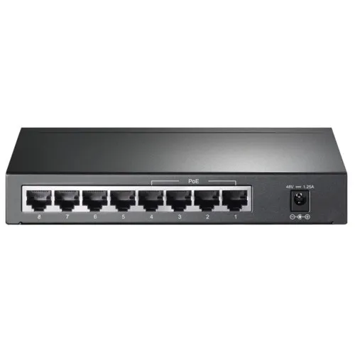 Коммутатор TP-Link TL-SG1008P(UN) (1000 Base-TX (1000 мбит/с), Без SFP портов) Коммутатор TP-Link TL-SG1008P(UN) (1000 Base-TX (1000 мбит/с), Без SFP портов)
