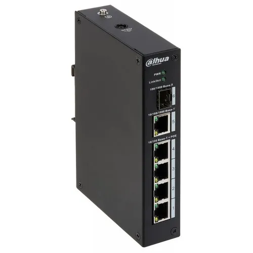 Коммутатор Dahua DH-PFL2106-4ET-96 (1000 Base-TX (1000 мбит/с), Без SFP портов) Коммутатор Dahua DH-PFL2106-4ET-96 (1000 Base-TX (1000 мбит/с), Без SFP портов)