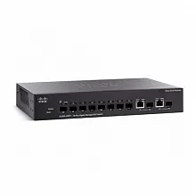Коммутатор Cisco SG300-10SFP SG300-10SFP-K9-EU (1000 Base-TX (1000 мбит/с))