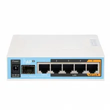 Маршрутизатор Mikrotik RB962UIGS-5HACT2HNT (10/100/1000 Base-TX (1000 мбит/с))