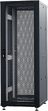 Шкаф телекоммуникационный напольный RUSRACK RSRO-47.6.10-PP.9005М 19" 47U 600x1000x2209мм