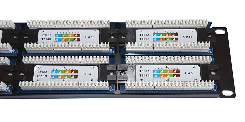 Cabeus PL-48-Cat.5e-Dual IDC