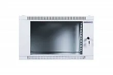 Шкаф телекоммуникационный настенный RUSRACK ШС19-Э-6.350 19" 6U 600x350x360мм
