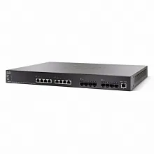 Коммутатор Cisco SG550XG-8F8T SG550XG-8F8T-K9-EU (10 GBase-T (10000 мбит/с), 8 SFP портов)