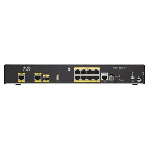 Маршрутизатор Cisco 892FSP C892FSP-K9 (10/100/1000 Base-TX (1000 мбит/с))
