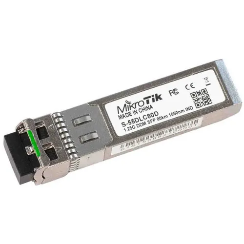 Модуль Mikrotik S-55DLC80D (SFP модуль) Модуль Mikrotik S-55DLC80D (SFP модуль)