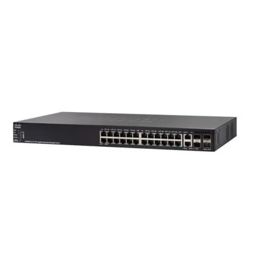 Коммутатор Cisco SG550X-24 SG550X-24-K9-EU (1000 Base-TX (1000 мбит/с), 2 SFP порта) Коммутатор Cisco SG550X-24 SG550X-24-K9-EU (1000 Base-TX (1000 мбит/с), 2 SFP порта)
