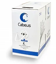 Cabeus UTP-4P-Cat.5e-SOLID-WH