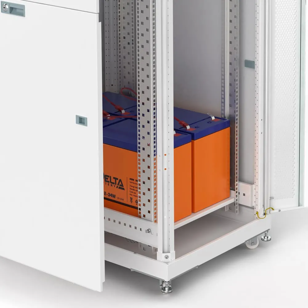 SYSMATRIX SH 9103.700 Полка 19" стационарная перфорированная глубиной 750 мм для напольных шкафов глубиной 1000 мм, усиленная до 120 кг, цвет серый (RAL 7035)