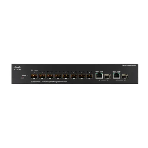 Коммутатор Cisco SG300-10SFP SG300-10SFP-K9-EU (1000 Base-TX (1000 мбит/с)) Коммутатор Cisco SG300-10SFP SG300-10SFP-K9-EU (1000 Base-TX (1000 мбит/с))