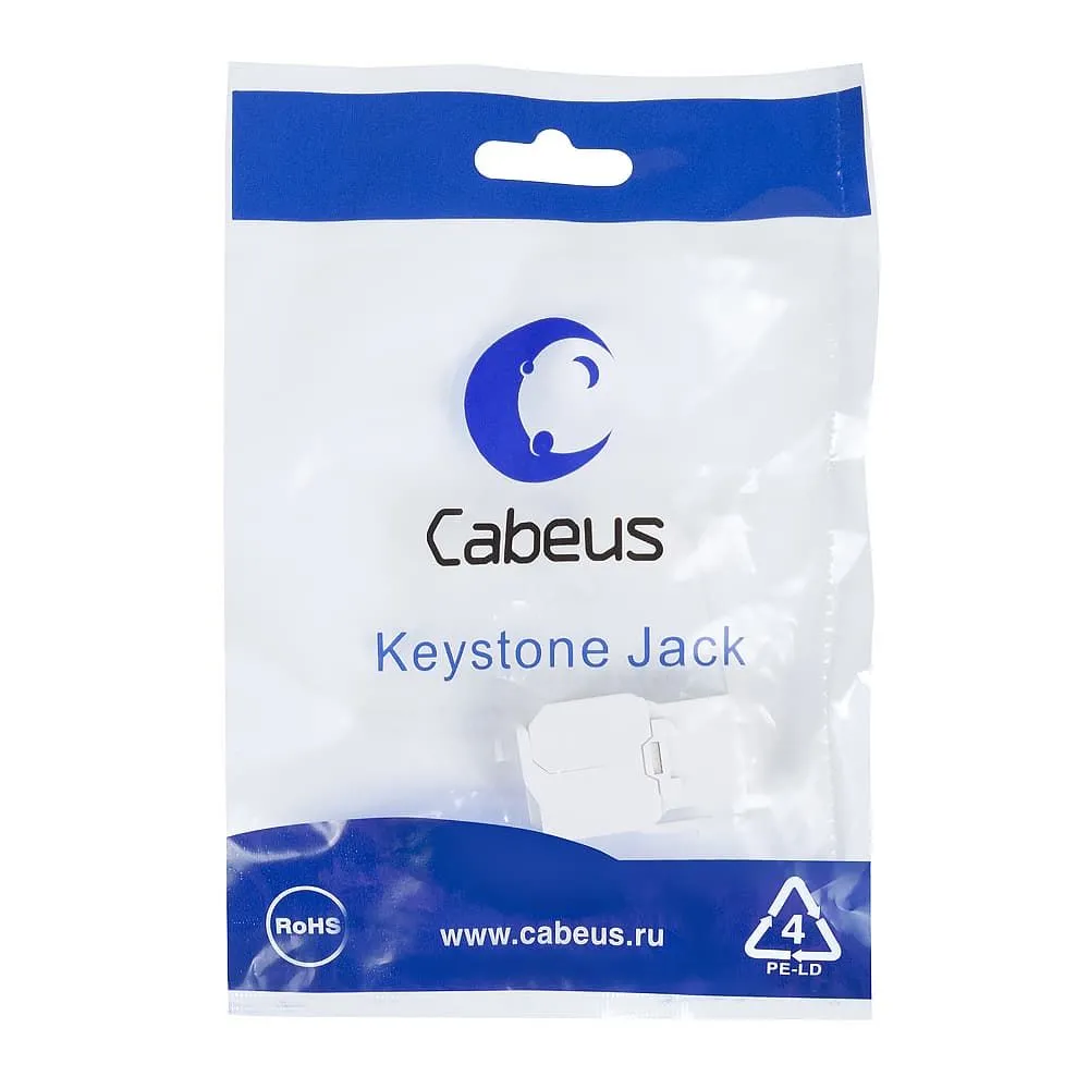 Cabeus KJ-RJ45-Cat.5E-180-Tooless
