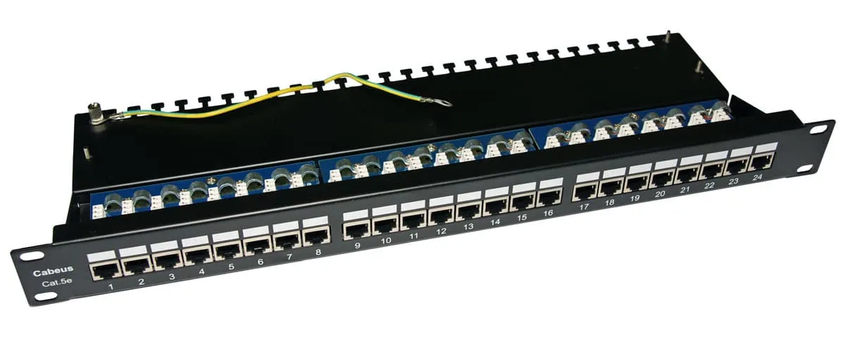 Cabeus PL-24-Cat.5e-SH-Krone IDC